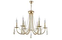 Люстра Crystal Lux VICTORIA SP6 GOLD/AMBER - цена и фото